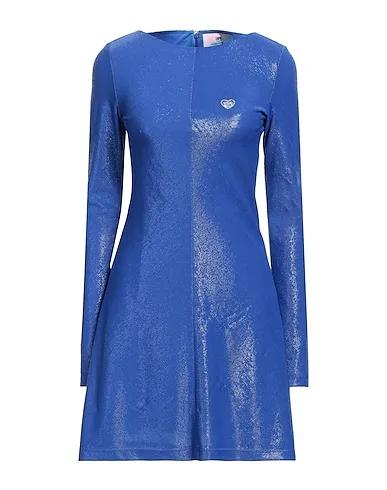Bright blue Jersey Short dress