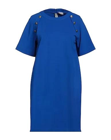 Bright blue Jersey Short dress