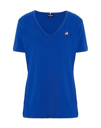 Bright blue Jersey T-shirt ESS Tee SS Col V N°1 W 

