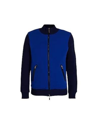 Bright blue Knitted Bomber