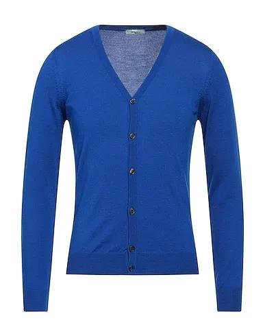 Bright blue Knitted Cardigan