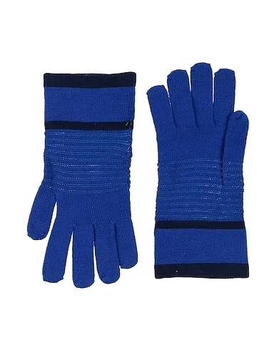 Bright blue Knitted Gloves