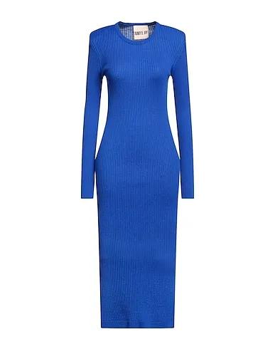 Bright blue Knitted Long dress