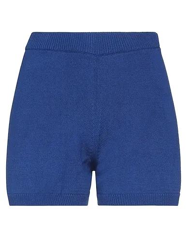 Bright blue Knitted Shorts & Bermuda