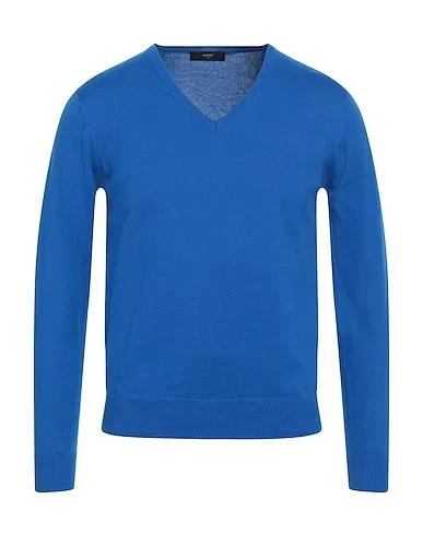 Bright blue Knitted Sweater