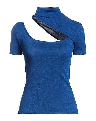 Bright blue Knitted T-shirt