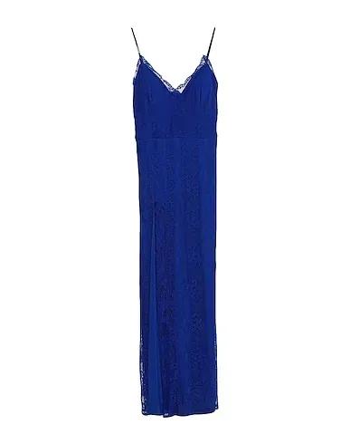 Bright blue Lace Long dress