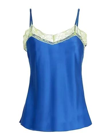 Bright blue Lace Top