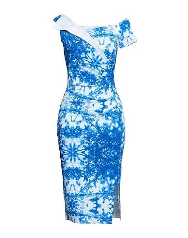 Bright blue Midi dress