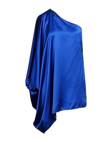 Bright blue Satin Elegant dress