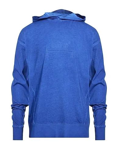 Bright blue Sweatshirt Hooded sweatshirt