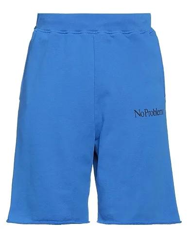 Bright blue Sweatshirt Shorts & Bermuda