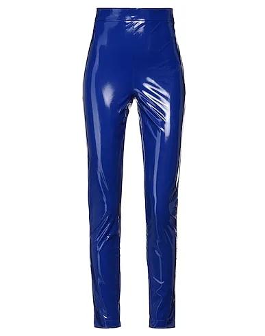 Bright blue Synthetic fabric Casual pants