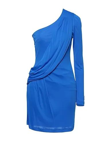 Bright blue Synthetic fabric Short dress