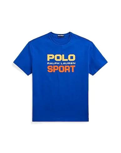 Bright blue T-shirt CLASSIC FIT POLO SPORT JERSEY T-SHIRT
