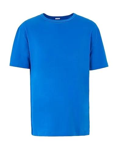 Bright blue T-shirt ORGANIC COTTON BASIC S/SLEEVE T-SHIRT
