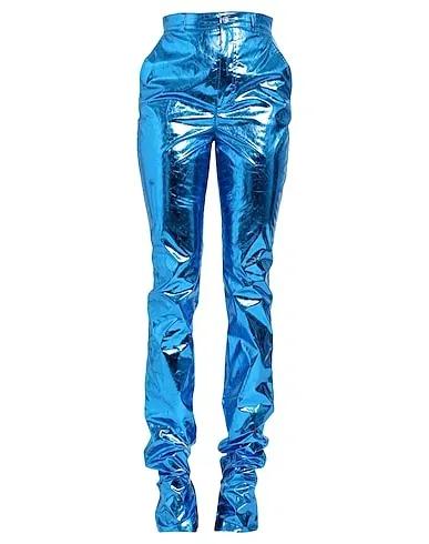 Bright blue Techno fabric Casual pants