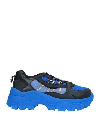 Bright blue Techno fabric Sneakers