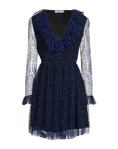 Bright blue Tulle Short dress