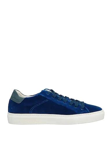 Bright blue Velvet Sneakers