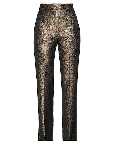 Bronze Brocade Casual pants