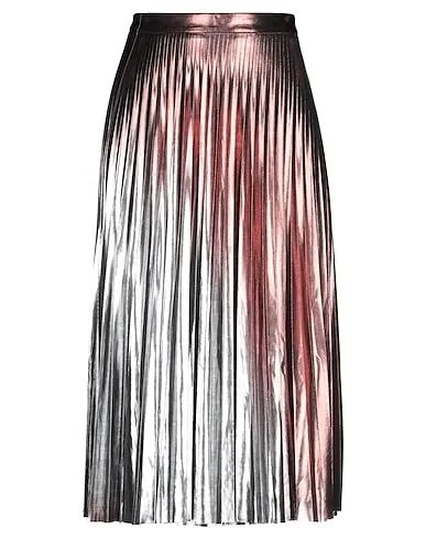 Bronze Jersey Midi skirt