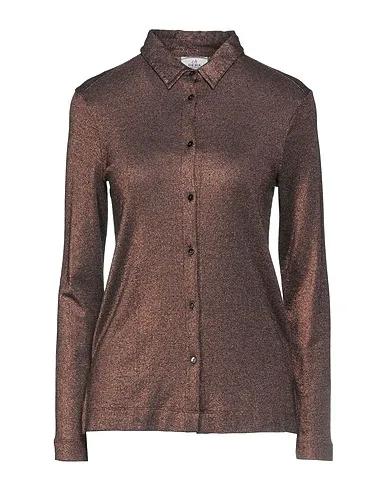 Bronze Jersey Patterned shirts & blouses