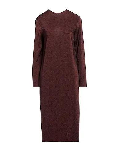 Bronze Knitted Midi dress