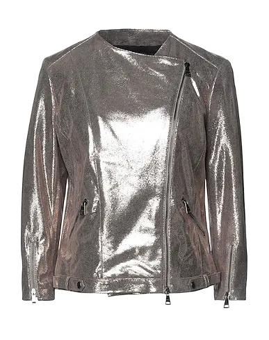 Bronze Leather Biker jacket