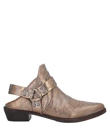 Bronze Mules and clogs