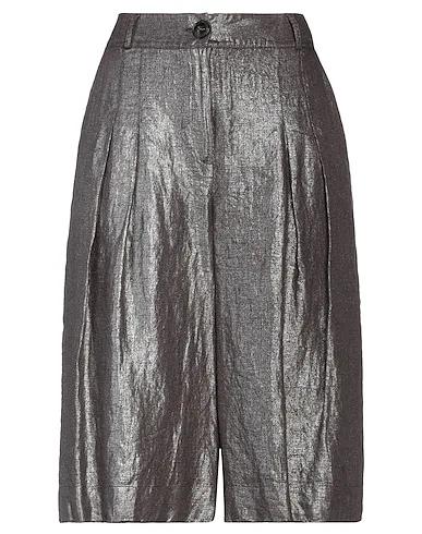 Bronze Plain weave Cropped pants & culottes