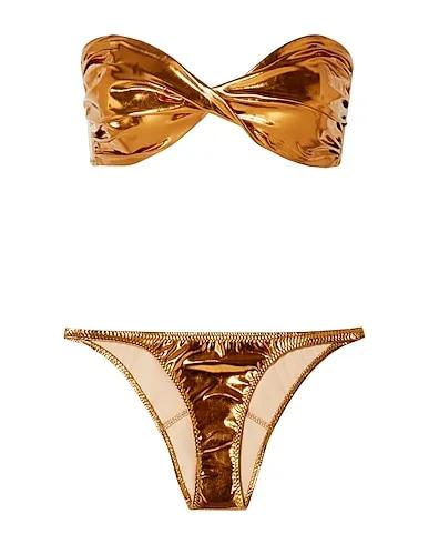 Bronze Synthetic fabric Bikini