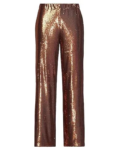 Bronze Tulle Casual pants