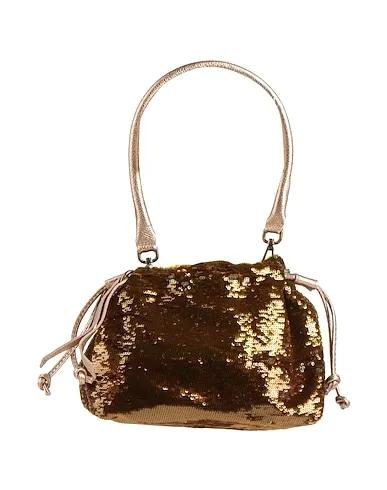 Bronze Tulle Handbag