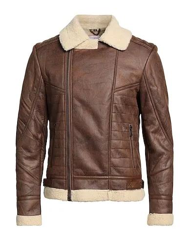 Brown Biker jacket