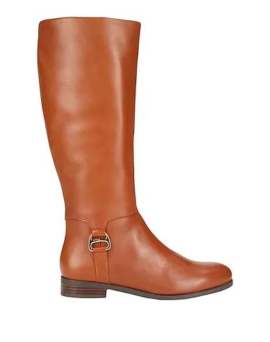 Brown Boots BRYSTOL BURNISHED LEATHER RIDING BOOT
