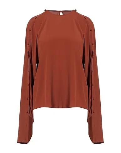 Brown Cady Blouse