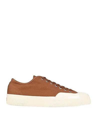 Brown Canvas Sneakers