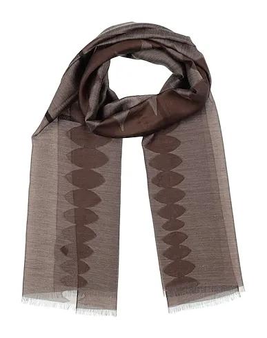 Brown Chiffon Scarves and foulards