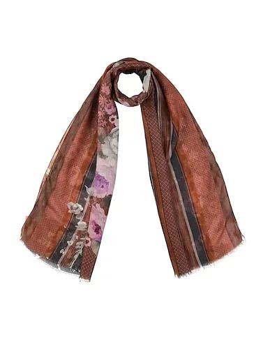 Brown Cool wool Scarves and foulards