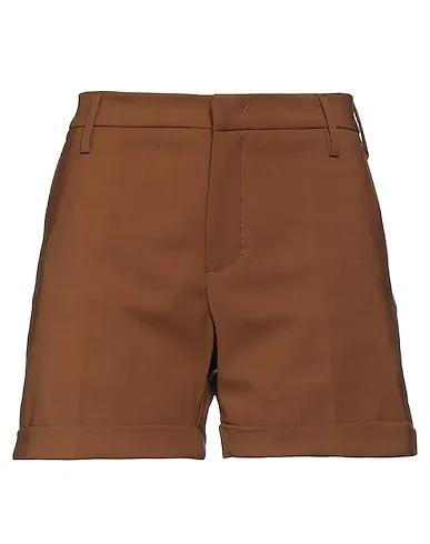 Brown Cool wool Shorts & Bermuda