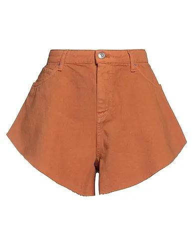 Brown Denim Denim shorts