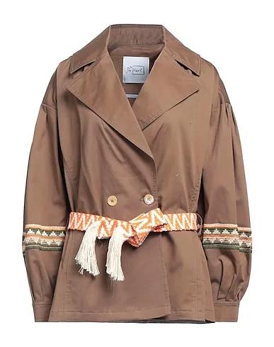 Brown Gabardine Coat