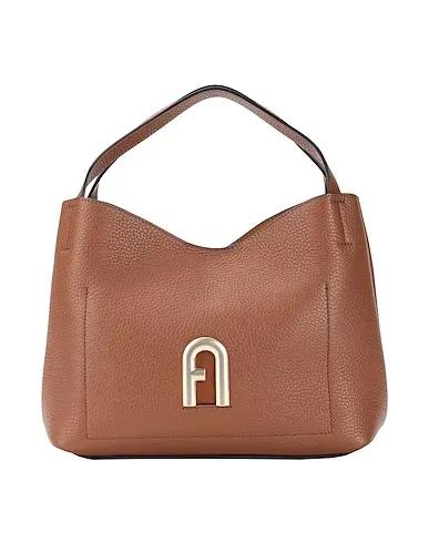 Brown Handbag FURLA PRIMULA S HOBO - VITELLO ST.DAINO NEW
