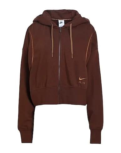 Brown Hooded sweatshirt Nike Air Women's Fleece Full-Zip Hoodie
