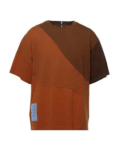 Brown Jersey Oversize-T-Shirt