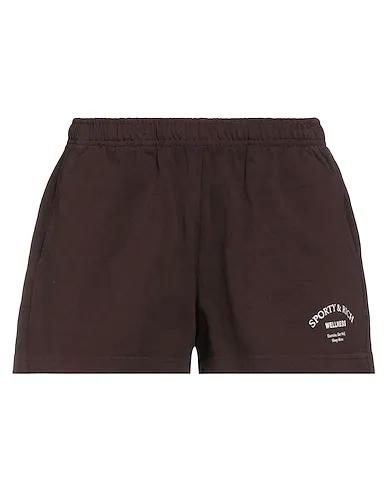 Brown Jersey Shorts & Bermuda