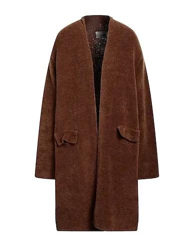 Brown Knitted Coat