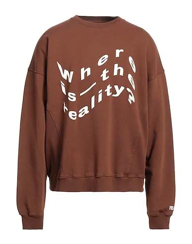 Brown Knitted Sweatshirt