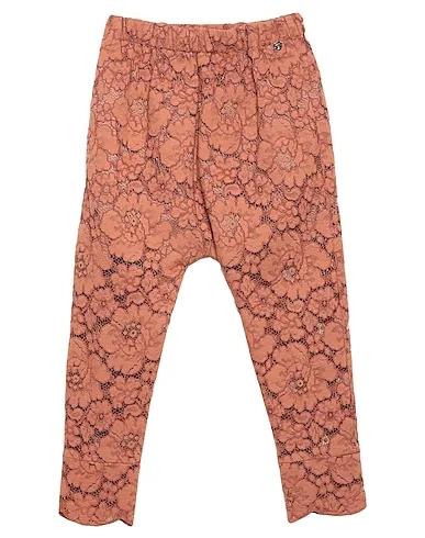 Brown Lace Cropped pants & culottes